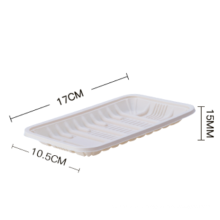 Disposable biodegradable cornstarch tray Biodegradable Biodegradable meat tray